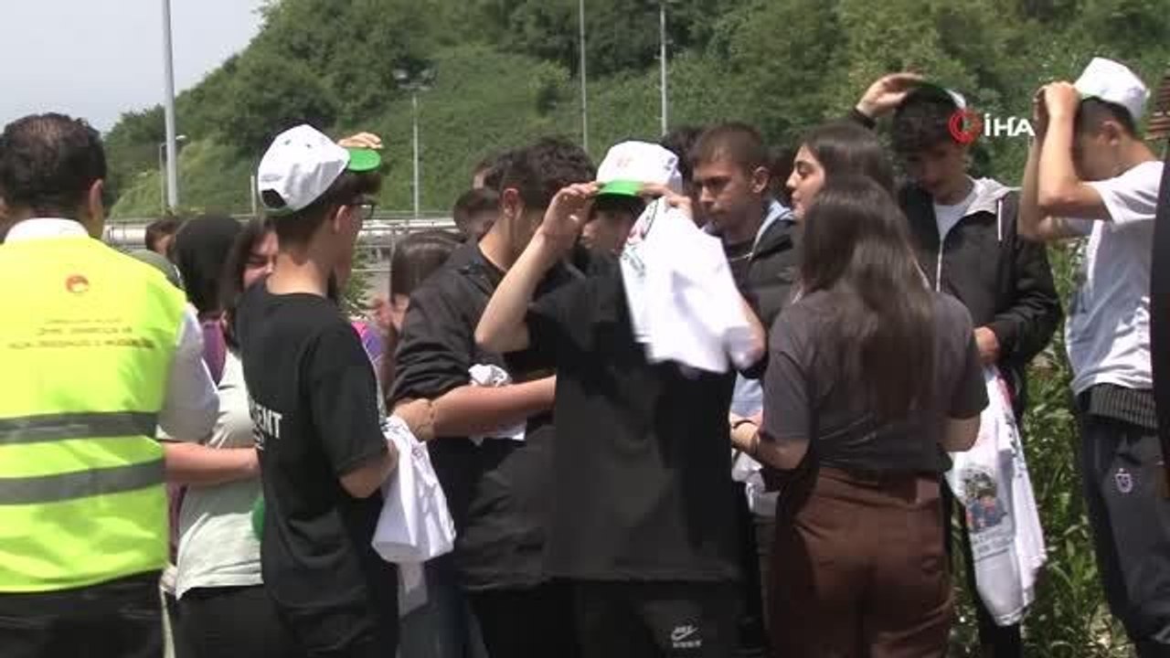 Öğrenciler biyolojik arıtma tesisini gezdi