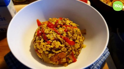 Riz épicé à la thaï