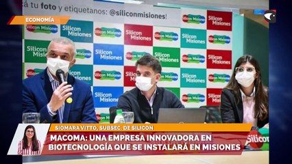 Macoma: una empresa innovadora en biotecnología que se instalará en Misiones