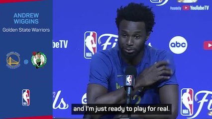 Video herunterladen: NBA Finals new territory for Warriors' Wiggins and he's nervous