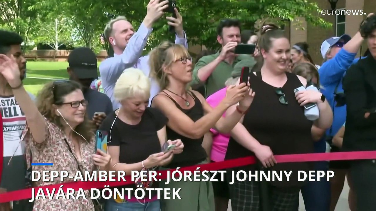Jórészt Johnny Depp javára döntöttek az Amber Heard elleni perben
