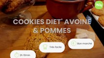 Cookies aux flocons d'avoine et aux pommes