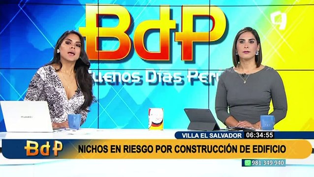 Piden paralizar obra: nichos de cementerio en riesgo de colapso por construcción de edificio
