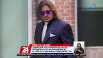 Johnny Depp, mas pinaboran ng Jury sa defamation cases na isinampa nila ng ex-wife na si Amber Heard laban sa isa't isa | 24 Oras