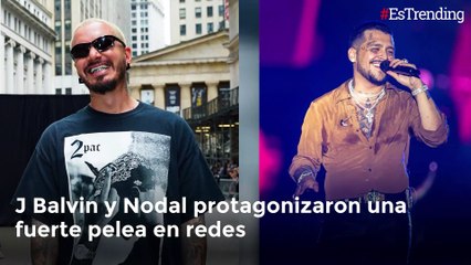 "Yo sí tengo talento": Christian Nodal y J Balvin protagonizan fuerte pelea en redes