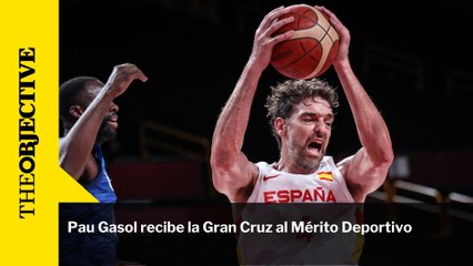 Pau Gasol recibe la Gran Cruz al Mérito Deportivo