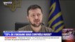 Environ 20% de l'Ukraine est sous contrôle russe, affirme Volodymyr Zelensky