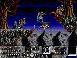 Risky Woods online multiplayer - megadrive