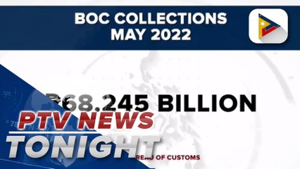Bureau of Customs surpasses May 2022 target collection by P11-B