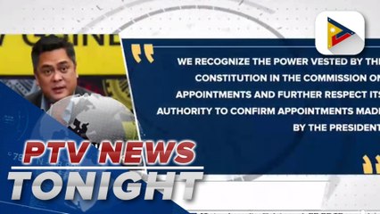 Palace reaction on adjournment of Commission on Appointments hearing