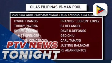 Collegiate stars in 15-man Gilas Pilipinas pool