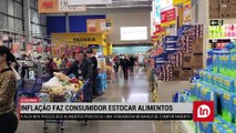 Inflação faz consumidor voltar a estocar alimentos