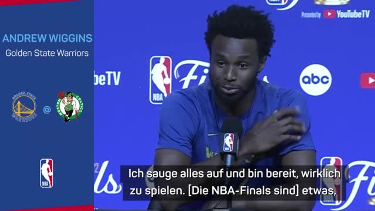 Wiggins 'nervös' vor ersten NBA-Finals