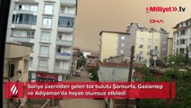 Toz bulutu hayatı olumsuz etkiledi