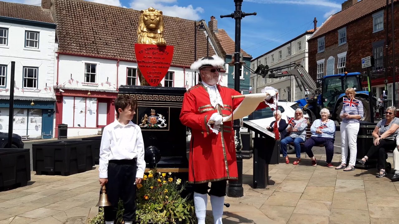 Caistor's Jubilee Proclamation