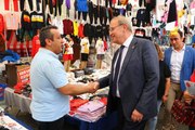 CHP Genel Başkan Yardımcısı ve Parti Sözcüsü Öztrak Tekirdağ'da esnafı ziyaret etti