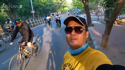 Gurugram Cyclathon 2022 | गुरुग्राम में साइक्लिंग  with Olympic Winner | I won the 1st Prize