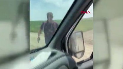 Arazi anlaşmazlığı yaşadığı 3 kişiyi bacağından vurdu