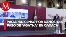Bienestar inicia censo de afectados por huracán 'Agatha' en Oaxaca