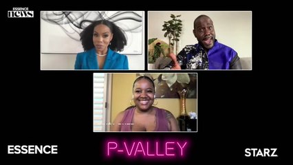 "P-Valley's" Brandee Evans and Nicco Annan Say Fans are Like Family