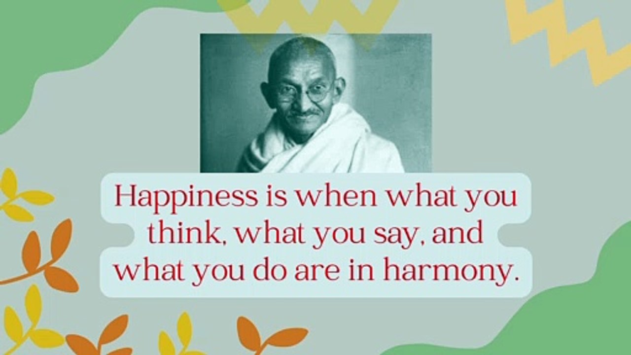 Mahatma Gandhi