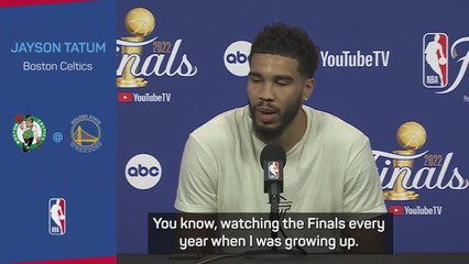 Playing in NBA Finals is 'surreal' childhood dream come true - Tatum