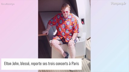 Elton John en chaise roulante avant le jubilé de la Reine, il rassure ses fans sur sa santé