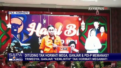 Dituding Tak Hormati Mega, Trimedya Sebut Gelagat Ganjar Beri Sinyal Akan jadi Capres di 2024