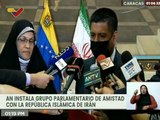 AN instala grupo parlamentario de amistad con la República Islámica de Irán