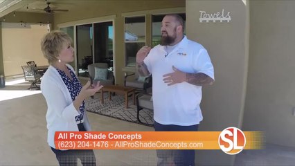 Choose the perfect outdoor shade for your home with All Pro Shade Concepts
