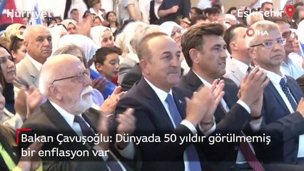 Çavuşoğlu, partisinin Genişletilmiş İl Danışma Meclisi toplantısına katıldı