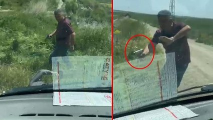 Arazi anlaşmazlığı kavgasında aynı aileden 3 kişiyi bacağından vurdu