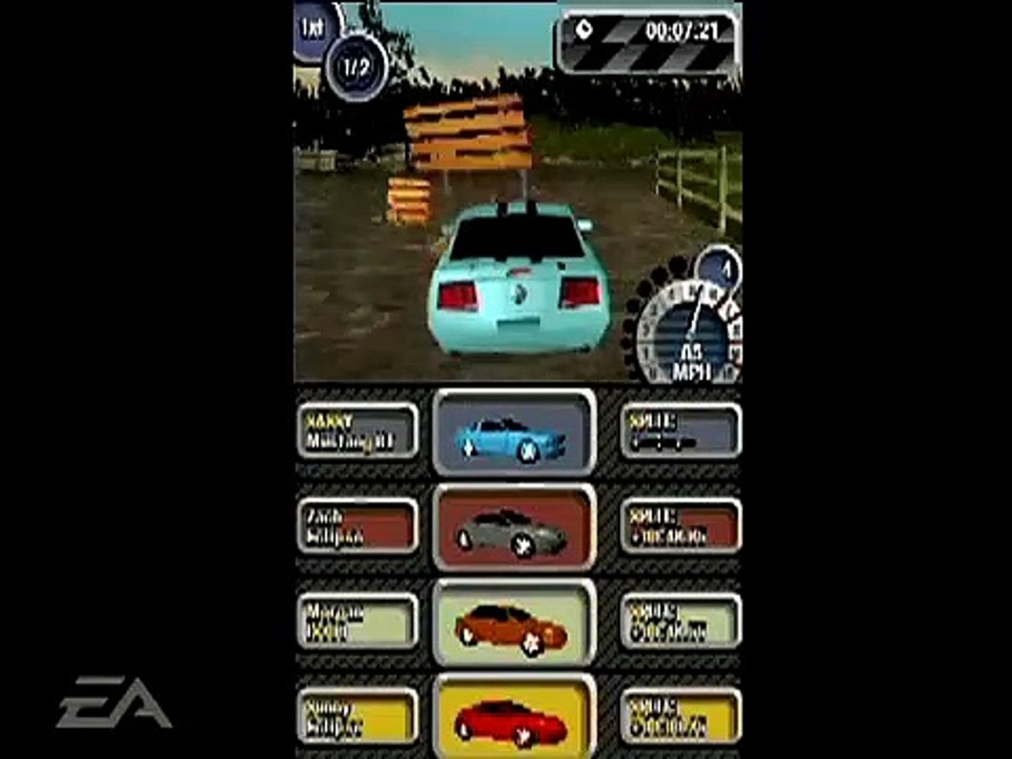 Need For Speed: Most Wanted (2005), DS Game