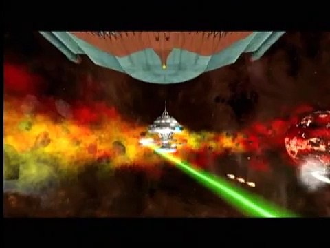 Star Trek: Legacy Battle in the outer space
