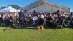 Emsworth Concert Band playing a Lion King Medley at Hayling Park for the Queen's Platinum Jubilee celebrations