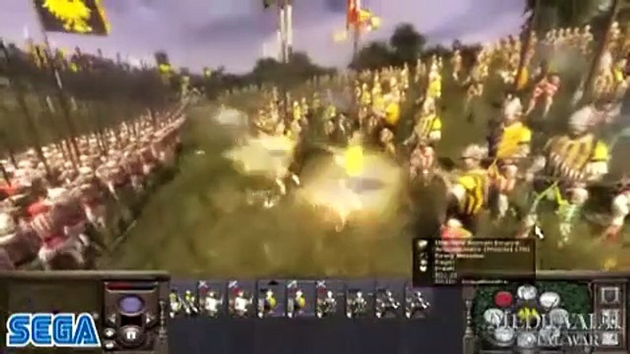 Total War: Medieval II Battlefield units