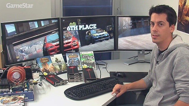 ATI Radeon Eyefinity - Test: So gut spielen Sie auf 3 TFTs