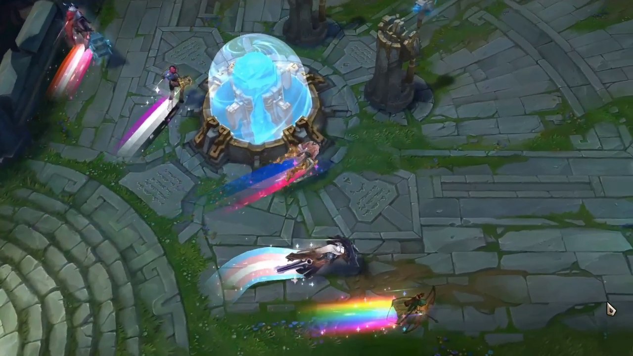 O "Arco-íris de Fofura" do League of Legends — Vídeo: Riot Games/Divulgação