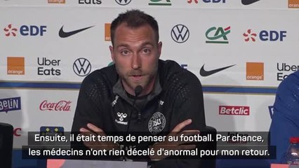 Danemark - Eriksen : "J'ai traversé une année difficile"