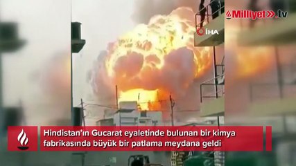 Hindistan’da kimya fabrikasında patlama