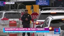 Migrantes rusos intentan cruzar a EU por la garita de San Ysidro