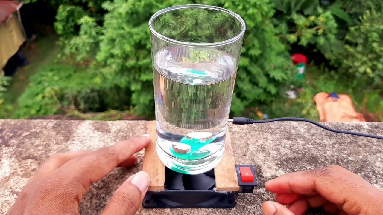 DIY Water Vortex Machine At Home Water Tornado Machine How To Make