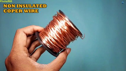World's Simplest Electric Train - How To Make   Simple Science Project