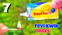 7 Crazy Fevi Kwik Experiments   Science Experiments With Fevi Kwik