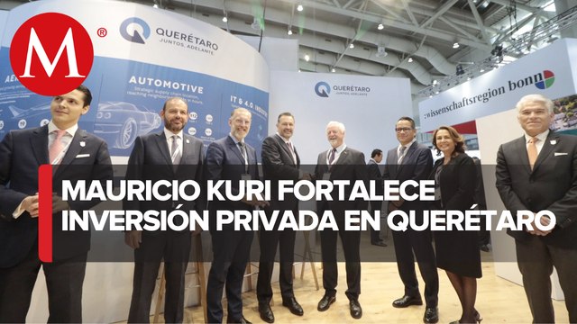 Gobernador de Querétaro concretó más de mil 800 nuevos empleos con empresa alemana Prettl
