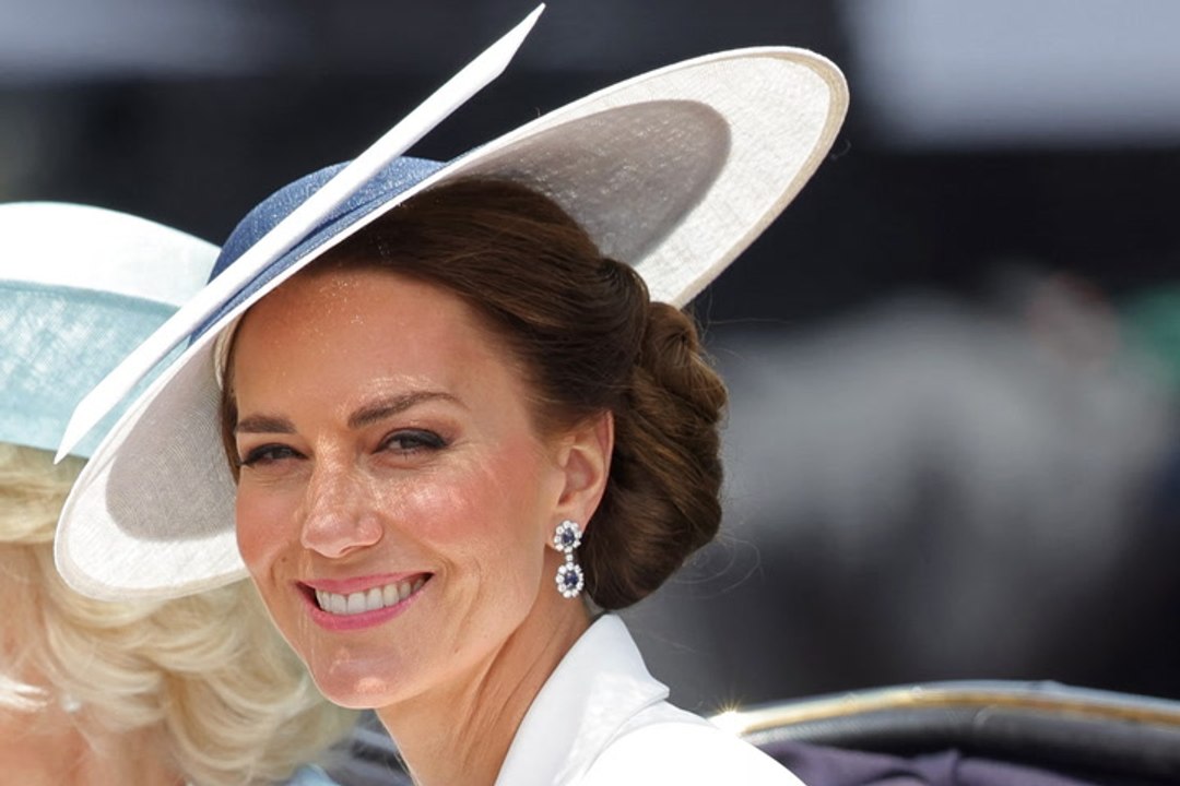 Mit DIESEM Detail ehrt Herzogin Kate Lady Diana bei „Trooping the Colour“