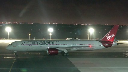 Virgin Atlantic 787-9 Take Off At Cape Town International Airport Rare *4K*