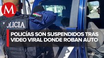 Suspenden policías en San Luis Potosí por presunto robo
