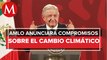 México dará a conocer compromisos climáticos: AMLO tras conversación con Kerry