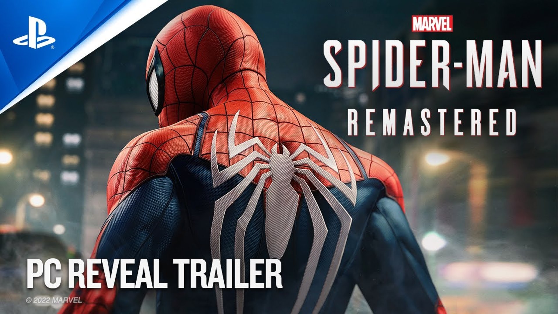 Marvel's Spider-Man Remastered – Trailer d'annonce sur PC - Vidéo  Dailymotion